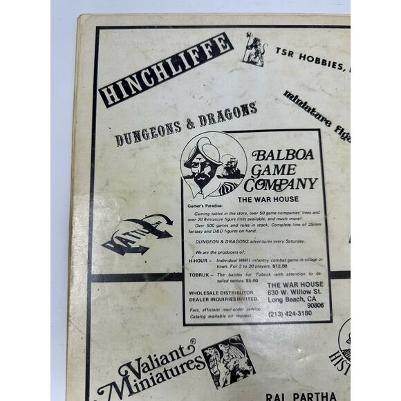 The Complete Warlock Dungeons & Dragons 1978 Balboa TSR D&D - Picture 9 of 11